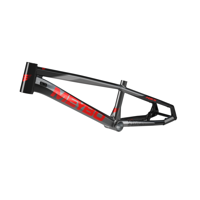 Рама BMX Race Meybo HSX Alloy 2025 Bmx Race Frame Pro 21,5 Black/Red/Grey