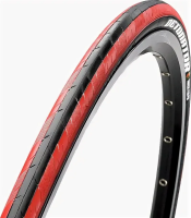 Покрышка 700x25C Maxxis Detonator TPI 60 кевлар Dual Black/Red