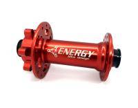 Втулка передняя Energy FH618 Boost, 28H, 110х15mm, красная