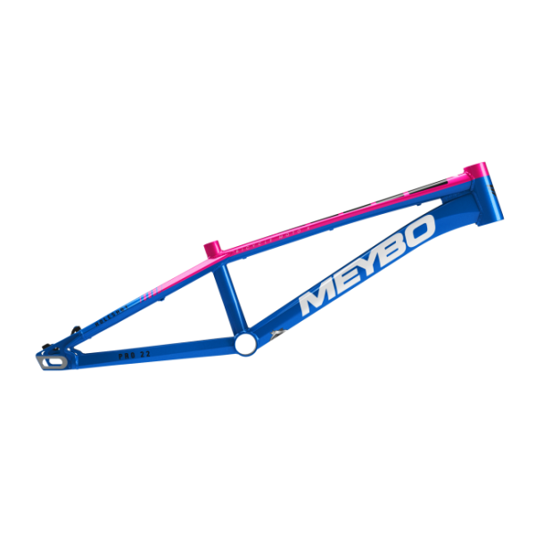 Рама BMX Race Meybo Holeshot 2025 Bmx Race Frame Pro 22,5 Blue/Pink/Black