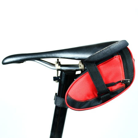 Сумка подседельная для велосипеда Energy Seat Post Bag 18x9x8cm красная