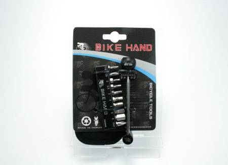 Ключ динамометрический Bikehand стрелочный для головок 1/4" с шестигранниками 3/4/5/6/8/10мм и T25