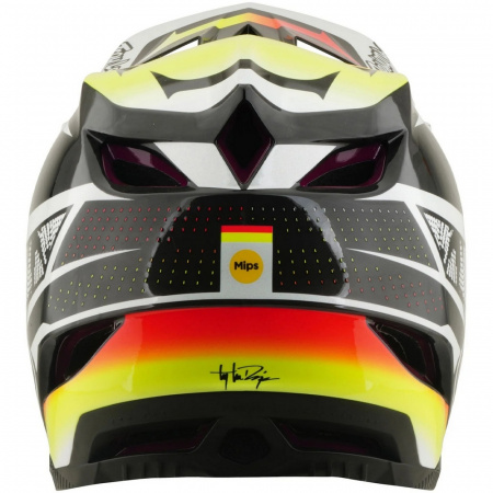 Велошлем Troy Lee Designs D4 CARBON HELMET; LINED UP BLACK MD