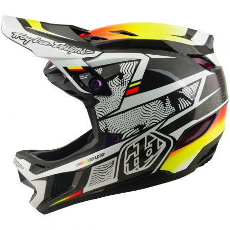 Велошлем Troy Lee Designs D4 CARBON HELMET; LINED UP BLACK MD