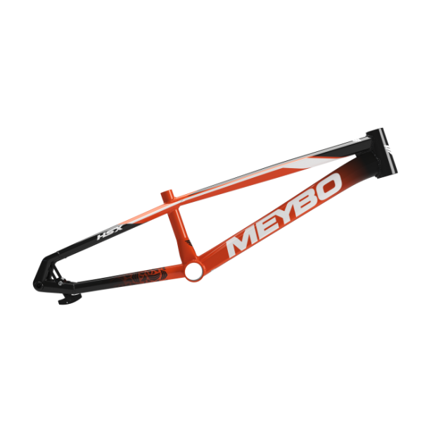 Рама BMX Race Meybo HSX Alloy 2025 Bmx Race Frame Pro 23 Orange/Black/White