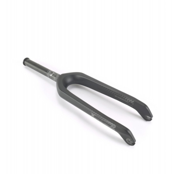 Вилка BMX SD 20" Expert 1-1/8 Carbon Fork V2 CNC steerer with 10mm Dropout Matte Black