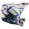 Велошлем Troy Lee Designs D4 COMPOSITE HELMET; FLARED WHITE / INDIGO MD