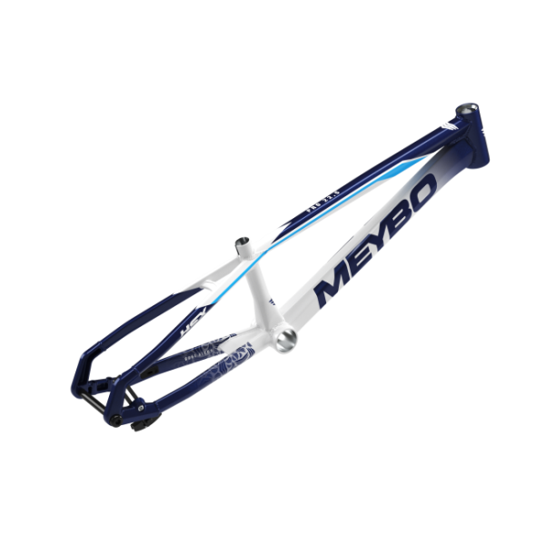 Рама BMX Race Meybo HSX Alloy 2025 Bmx Race Frame Pro 22,5 White/Navy/Blue