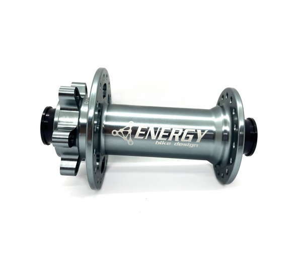 Втулка передняя Energy FH618 Boost, 32H, 110х15mm, серый титан