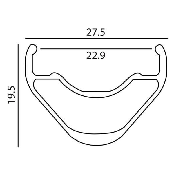 Обод BMX Alienation Mischief 20x1.5" 36H