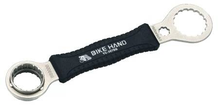 Ключ-съемник Bikehand для каретки XTR, FSA, Truvativ и BBR60  накидной, с ручкой