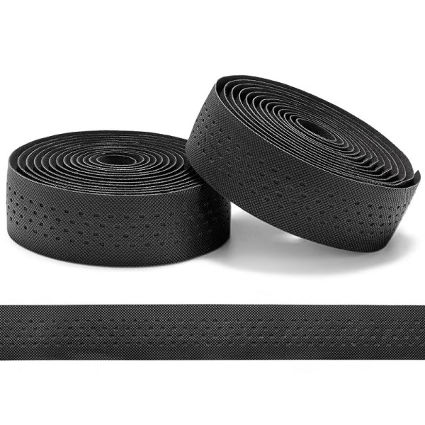 Обмотка руля шоссейного велосипеда RockBros Dots Non-Slip Breathable Rubber, чёрная, 215х3см