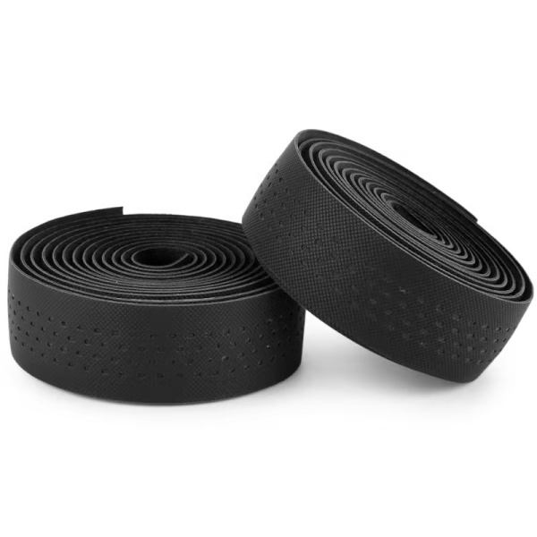 Обмотка руля шоссейного велосипеда RockBros Dots Non-Slip Breathable Rubber, чёрная, 215х3см