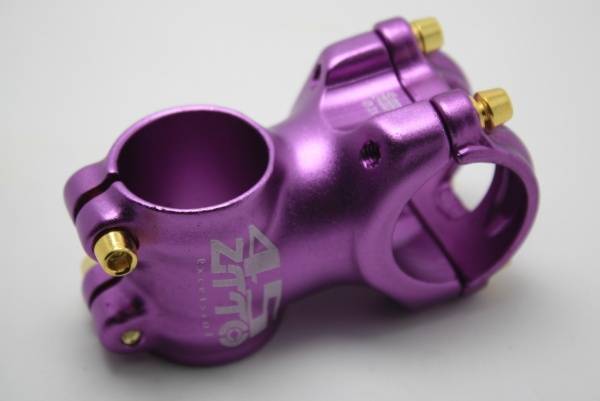 Вынос ZTTO MTB 45 31.8 мм, длина 45 мм, подъем: 7 градусов, фиолетовый
