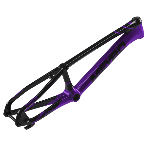 Рама BMX Race карбоновая Meybo HSX Carbon 2025 Bmx Race Frame Pro 23 Black/Purple