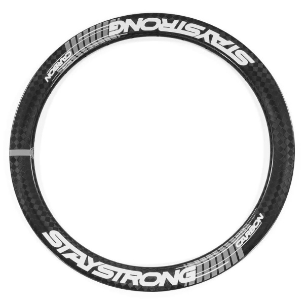 Обод BMX Stay Strong 20" x 1 3/8 28H карбон EXPERT RACE DVSN V3 FRONT (передний), черный