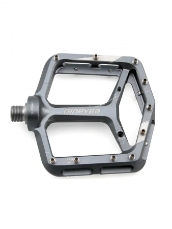 Педали для велосипеда Gineyea C6, размер платформы 106x110 мм, серые