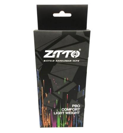 Обмотка руля ZTTO EVA/PU, с заглушками, рисунок треугольники, серая