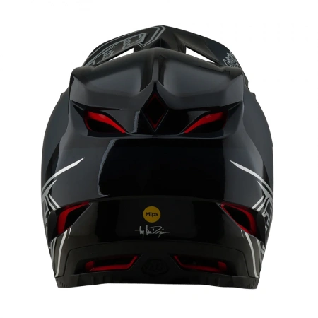 Велошлем Troy Lee Designs D4 POLYACRYLITE HELMET; SHADOW BLACK XS