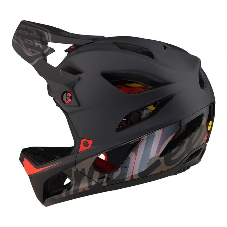 Велошлем Troy Lee Designs STAGE HELMET; SIGNATURE BLACK XL/2X