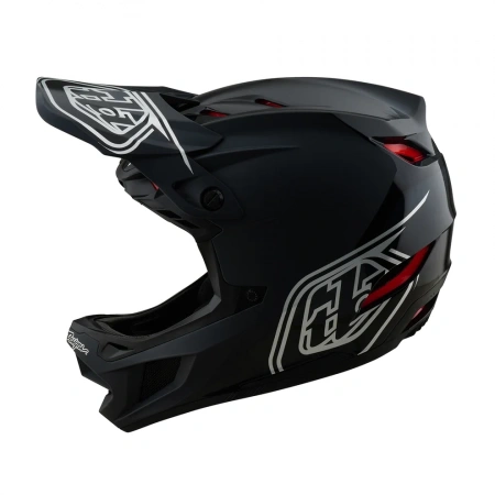 Велошлем Troy Lee Designs D4 POLYACRYLITE HELMET; SHADOW BLACK XS