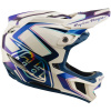 Велошлем Troy Lee Designs D4 COMPOSITE HELMET; FLARED WHITE / INDIGO MD