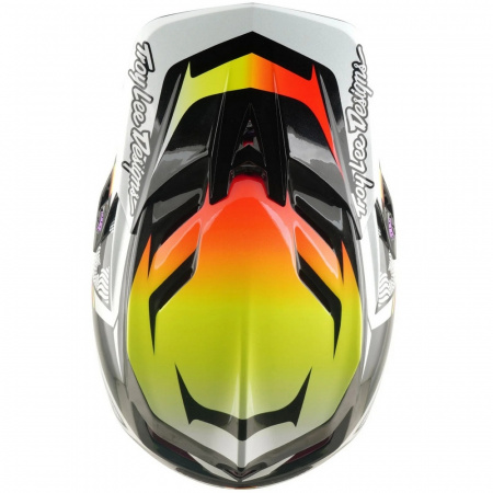 Велошлем Troy Lee Designs D4 CARBON HELMET; LINED UP BLACK MD