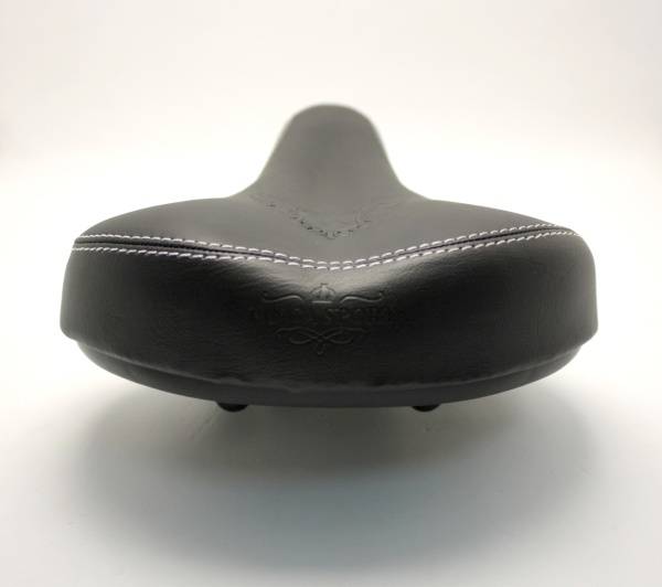 Седло комфортное Vinca Sport Vintage, 250*175мм, черное