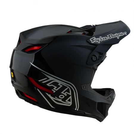 Велошлем Troy Lee Designs D4 POLYACRYLITE HELMET; SHADOW BLACK XS