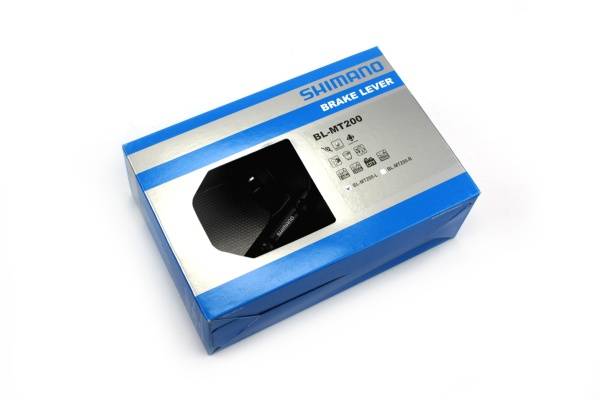 Тормозная ручка Shimano MT200, левая, для гидравлическго дискового тормоза, черная