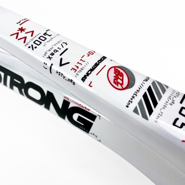 Рама BMX-race StayStrong V5 2024 V-brake White-Black PRO XL
