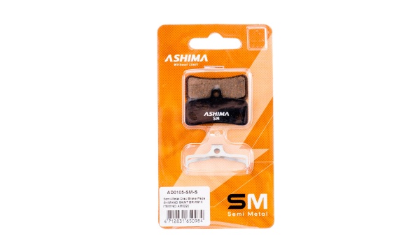 Тормозные колодки Ashima Semi Metal для ДТ Shimano Saint BR-M810