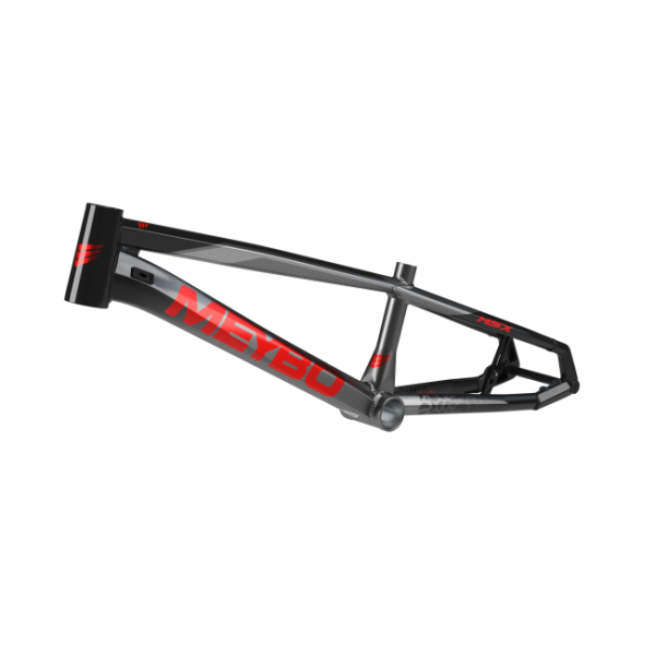 Рама BMX Race Meybo HSX Alloy 2025 Bmx Race Frame Pro 23 Black/Red/Grey