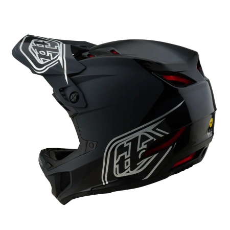Велошлем Troy Lee Designs D4 POLYACRYLITE HELMET; SHADOW BLACK XS