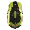 Велошлем Troy Lee Designs D4 POLYACRYLITE HELMET; QUALIFER BLACK / YELLOW LG