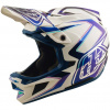 Велошлем Troy Lee Designs D4 COMPOSITE HELMET; FLARED WHITE / INDIGO MD